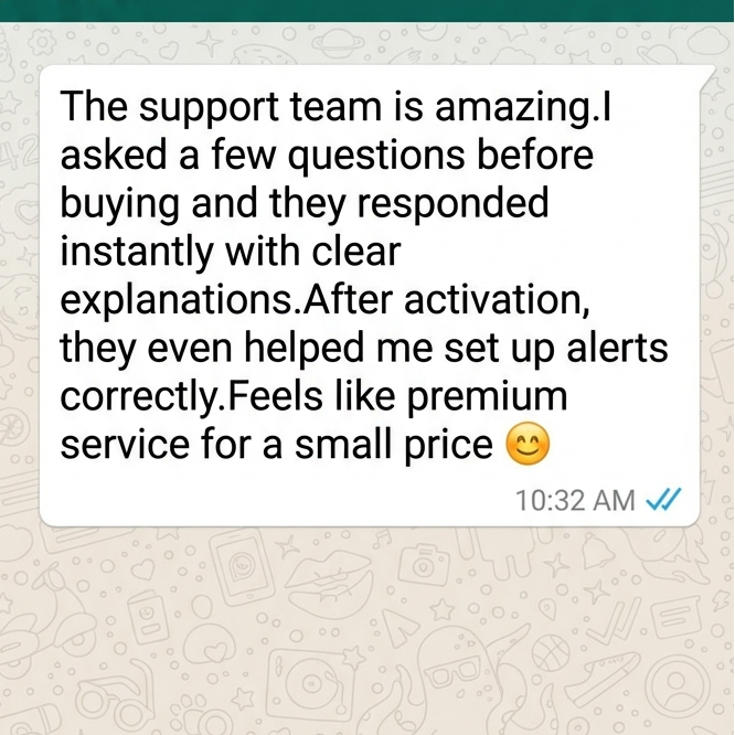 Super fast support! They replied within 5 minutes